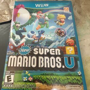 Super Mario Bros. U (Nintendo Wii U, 2012) CIB TESTED & WORKING